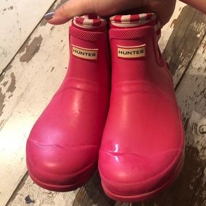Hunter rain boots